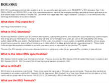 Tablet Screenshot of irig.org